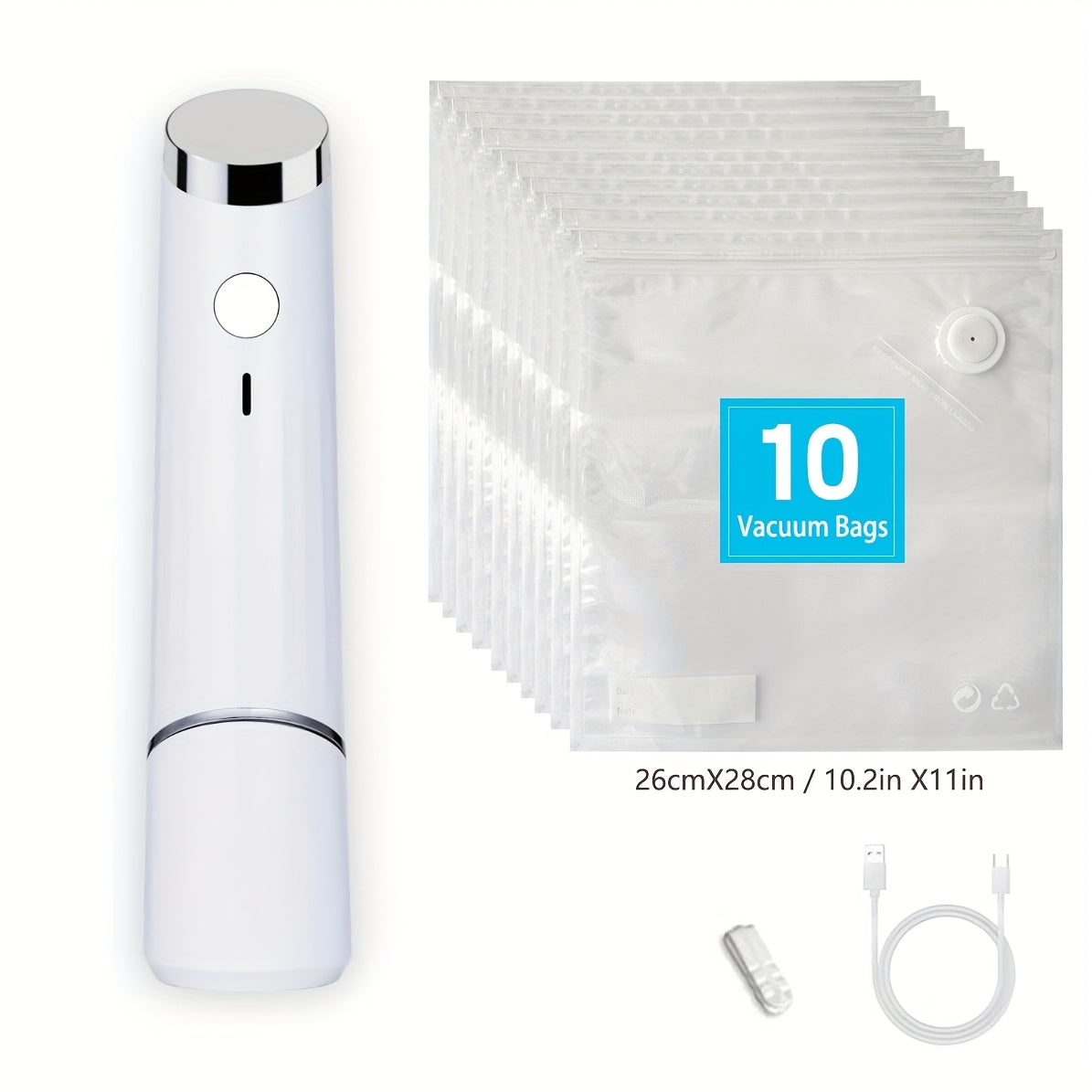 HOMETOUCH ChefSealβ’ Portable Vacuum Sealer