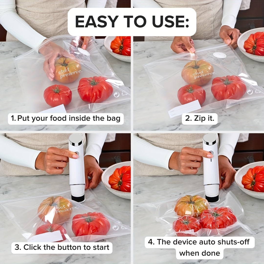 HOMETOUCH ChefSeal™ Portable Vacuum Sealer
